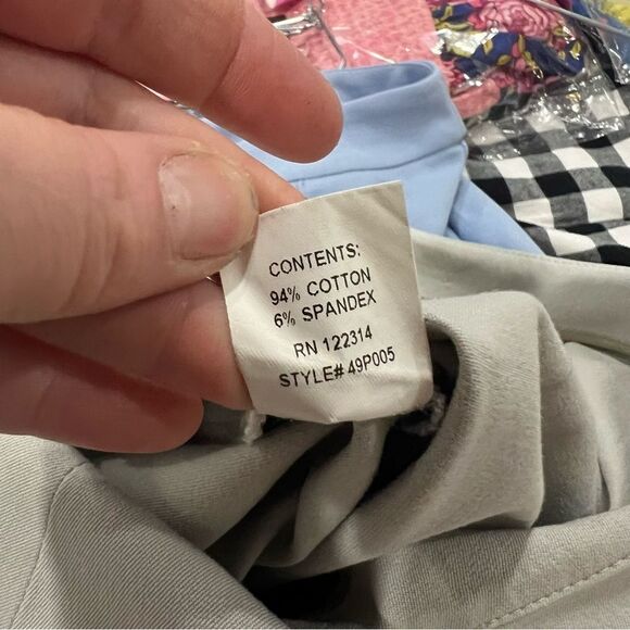 Peace of Cloth Lisa Pant in Dove Gray Ankle Trousers Size 4 - Picture 10 of 10